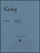 Ballade Op. 24 piano sheet music cover